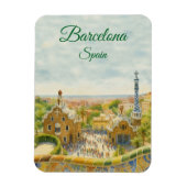 Barcelona Park Guell マグネット (縦)