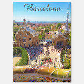 Barcelona, Park Guell マグネット (正面)