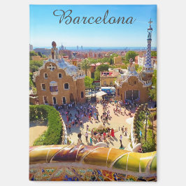 Barcelona, Park Guell マグネット