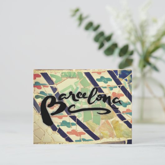 Barcelona postcard ポストカード (スタンド正面)