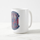 Barcelona Red Horizon, Camp Nou Legacy Gift コーヒーマグカップ (正面右)