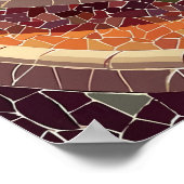 Barcelona Spain ポスター (角)