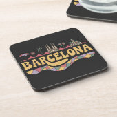 Barcelona Spain Europe コースター (左側)