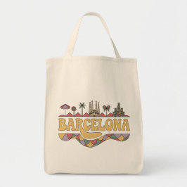Barcelona Spain Europe トートバッグ