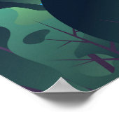 Barcelona Spain Travel Poster, Print,  ポスター (角)