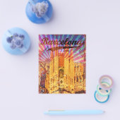 Barcelona, Spain, Vintage poster チラシ (シングル)