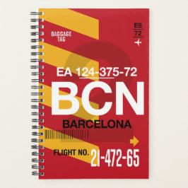 Barcelona - Travel Planner 2026 プランナー手帳