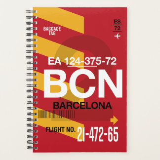 Barcelona - Travel Planner 2026 プランナー手帳
