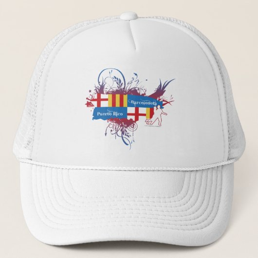 Barceloneta -プエルトリコ キャップ (正面)