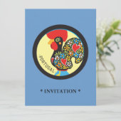 Barcelos Nr 06の有名なオンドリ 招待状 (スタンド正面)