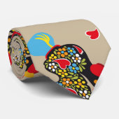 Barcelos Nr 06パターンの有名なオンドリ ネクタイ (ロール)