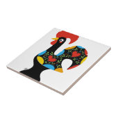 Barcelos Nr 09の有名なオンドリ タイル (側面)