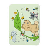 Bärchen im Regen マグネット (縦)