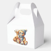 Bärchen und sein Rehkitz im Schnee フェイバーボックス (正面)