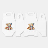 Bärchen und sein Rehkitz im Schnee フェイバーボックス (見開き)