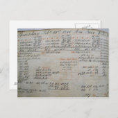 Barclay Perkins 1850 FStログ ポストカード (正面/裏面)