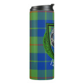 Barclay Scottish Clan Tartan & Crest タンブラー (回転左)