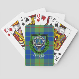 Barclay Scottish Clan Tartan & Crest トランプ