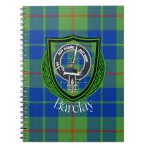 Barclay Scottish Clan Tartan & Crest