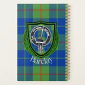 Barclay Scottish Clan Tartan & Crest プランナー手帳 (裏面)
