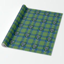 Barclay Scottish Clan Tartan & Crest ラッピングペーパー