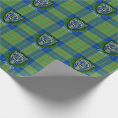 Barclay Scottish Clan Tartan & Crest ラッピングペーパー (角)