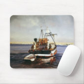 Barco de pesca/Pesqueiro/Fishing boat マウスパッド (マウス)