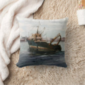 Barco pesquero/Pesqueiro/Fishing boat クッション (ブランケット)