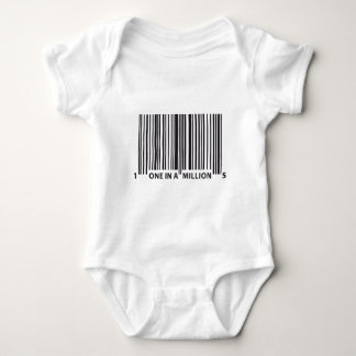 BARCODE ベビーボディスーツ