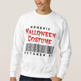 Barcode Generic Halloween Costume October 31 スウェットシャツ