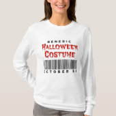 Barcode Generic Halloween Costume October 31 Tシャツ (正面)
