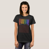 Barcode Merry Christmas Gay Pride Flag LGBTQ Queer Tシャツ (正面フル)