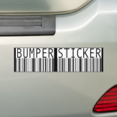 barcodebumpersticker バンパーステッカー (車上)