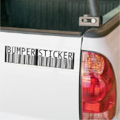 barcodebumpersticker バンパーステッカー (トラック上)