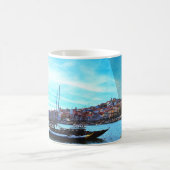 barcos no rio Douro porto portugal コーヒーマグカップ (中央)