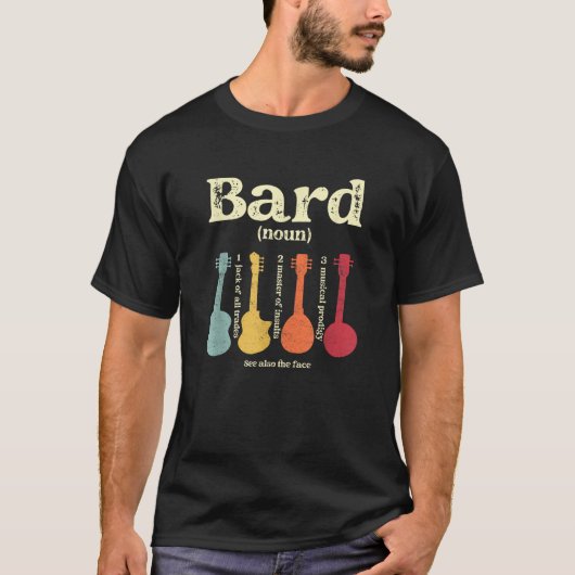 Bard Class Tabletop Definition Musical Prodigy Ins Tシャツ (正面)