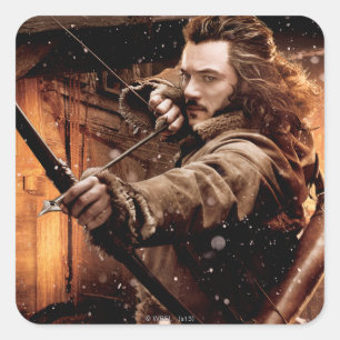 BARD THE BOWMAN™とキャラクター映画ポスター スクエアシール