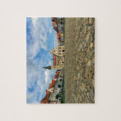 Bardejov、スロバキアの古い町の広場 ジグソーパズル (縦)