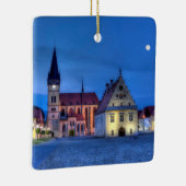 Bardejov、スロバキア、HDRの古い町の広場 セラミックオーナメント (右)