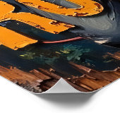 Bare Branch Blues：ライオンの岩 ポスター (角)