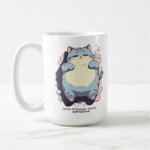 Bare Minimum Mode Activated – Relatable Mood コーヒーマグカップ (左)