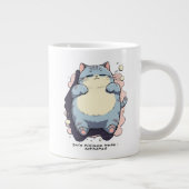 Bare Minimum Mode Activated – Relatable Mood ジャンボコーヒーマグカップ (右)