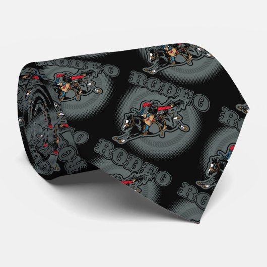 BarebackロデオのBroncのライダー ネクタイ (ロール)