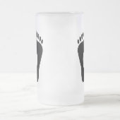 Barefoot フロストグラスビールジョッキ (中央)