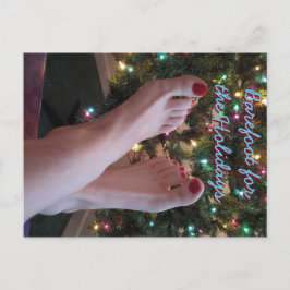 Barefoot for the Holidings Postages シーズンポストカード