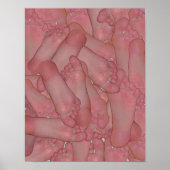 BareFoot Soles Poster by FunnyFeet ポスター (正面)