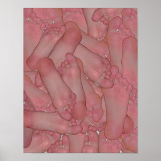 BareFoot Soles Poster by FunnyFeet ポスター