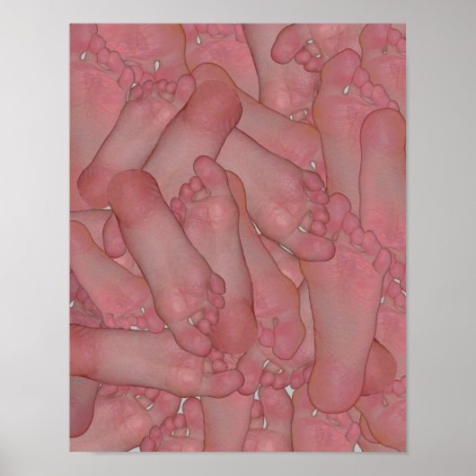 BareFoot Soles Poster by FunnyFeet ポスター (正面)