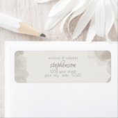 BarefootBrideによるキノコの水彩洗浄™ ラベル (インサイチュ)