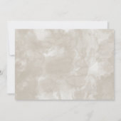 BarefootBrideによるキノコの水彩洗浄™ 招待状 (裏面)